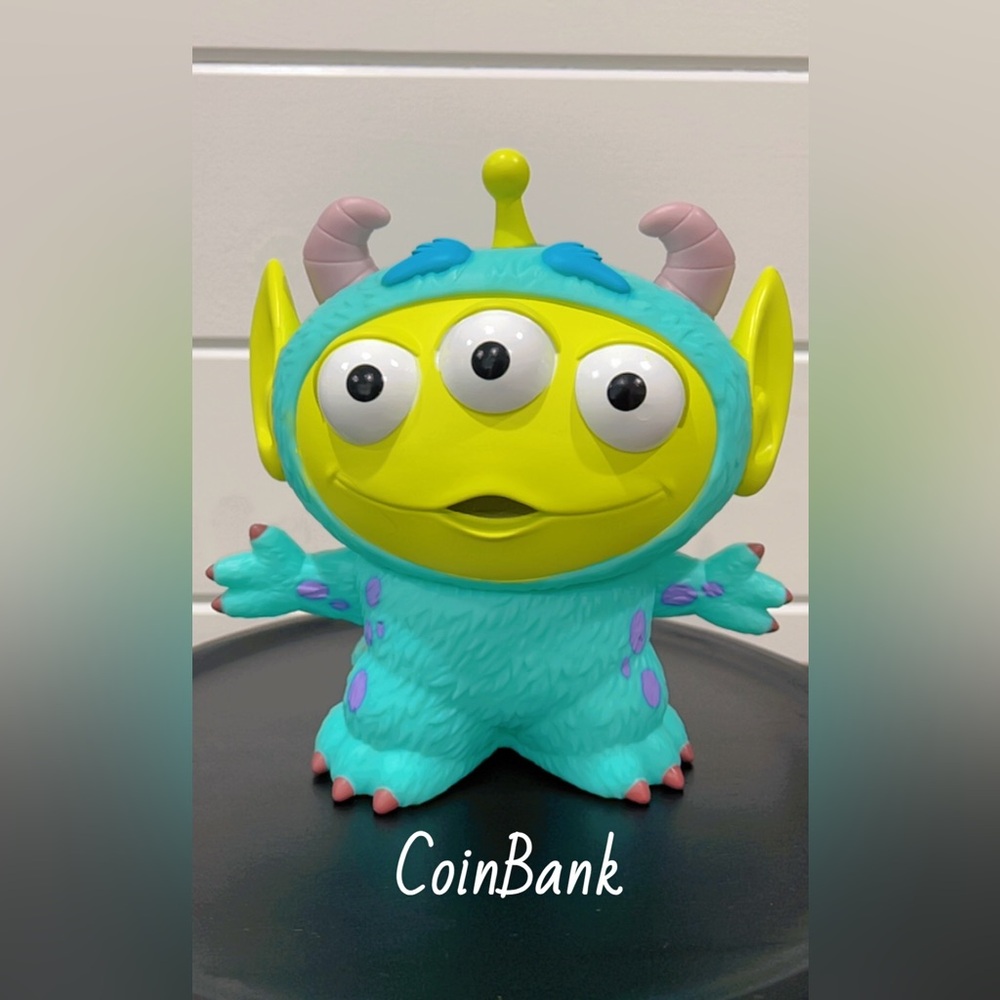 Toy story monster inc figurine CoinBank